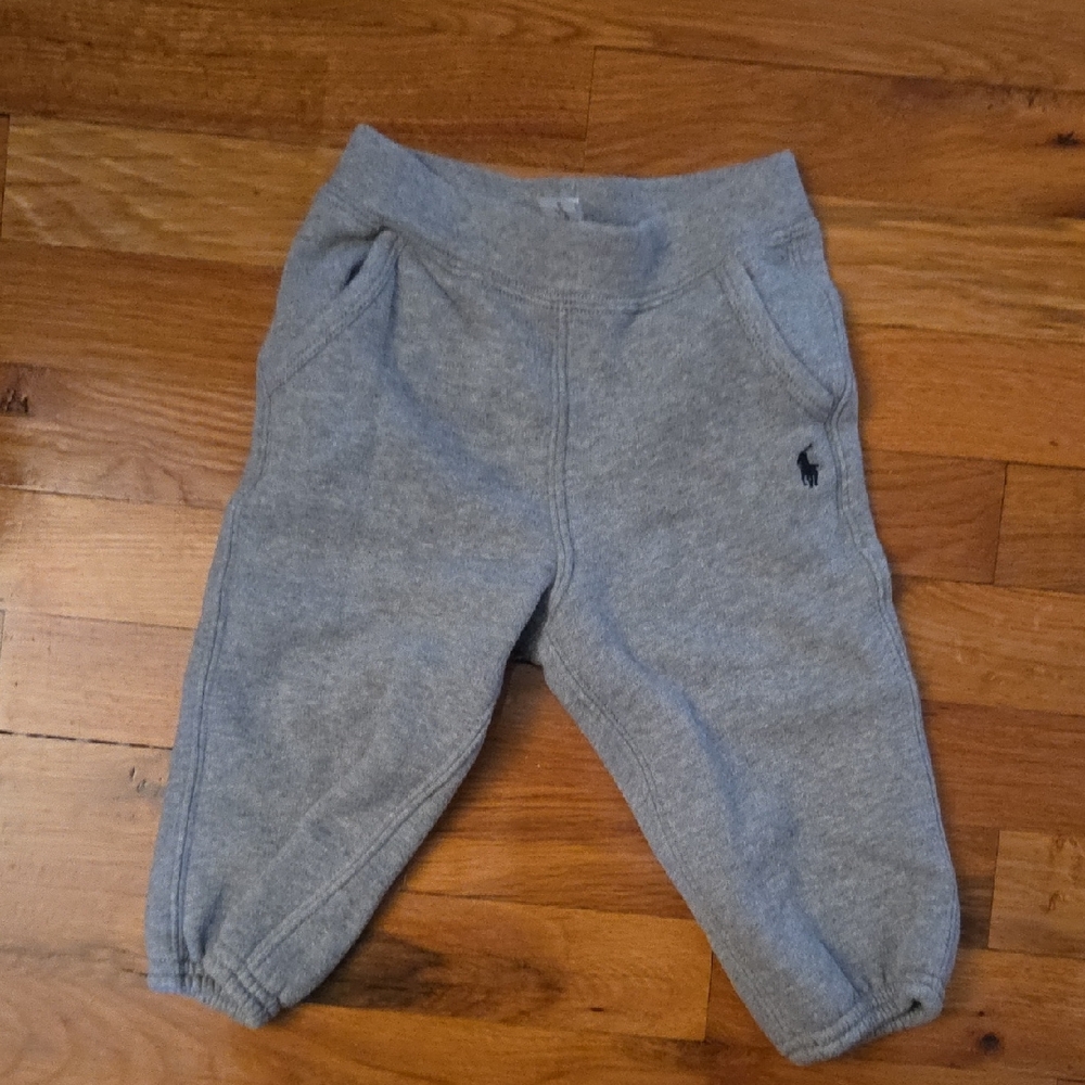 Polo by Ralph Lauren Kids Heather Gray Joggers